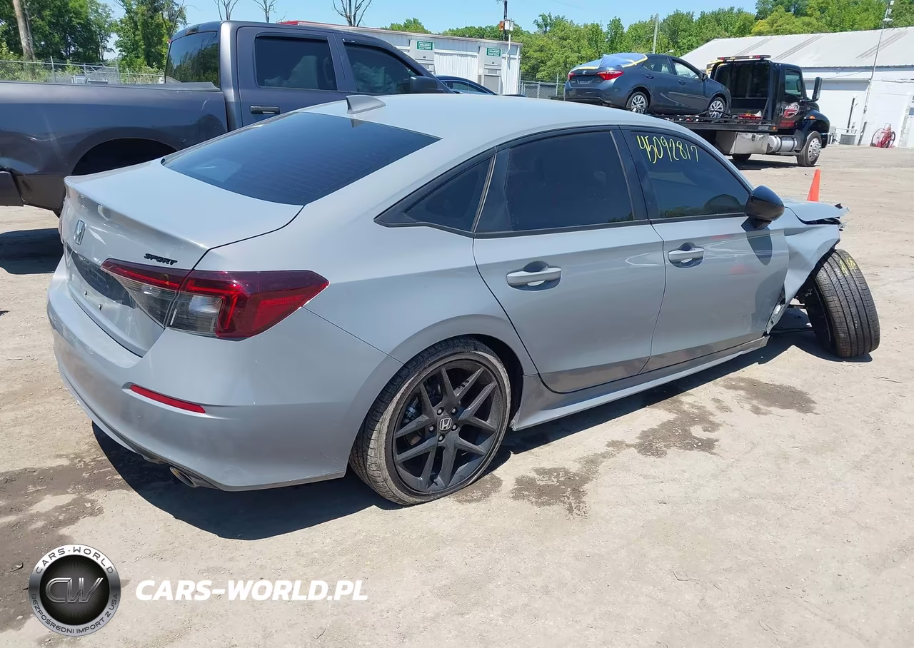 2026 Honda Civic Sport VIN:2HGFE2F51TH573601 - 4