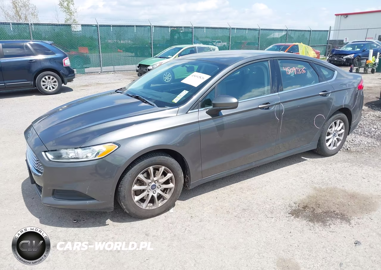 2016 Ford Fusion S VIN:3FA6P0G70GR332304 - 2