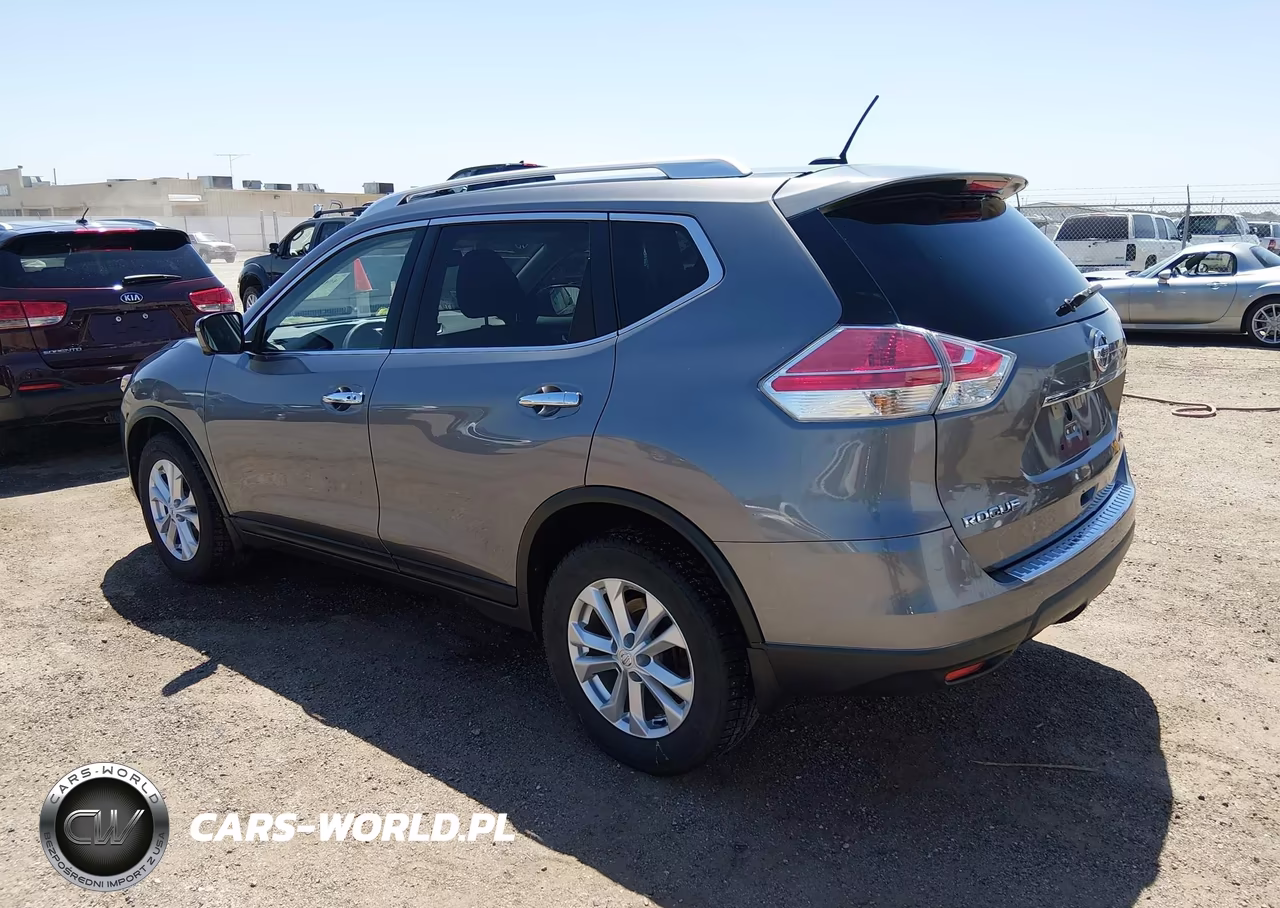 2016 Nissan Rogue Sv VIN:KNMAT2MT1GP713910 - 3