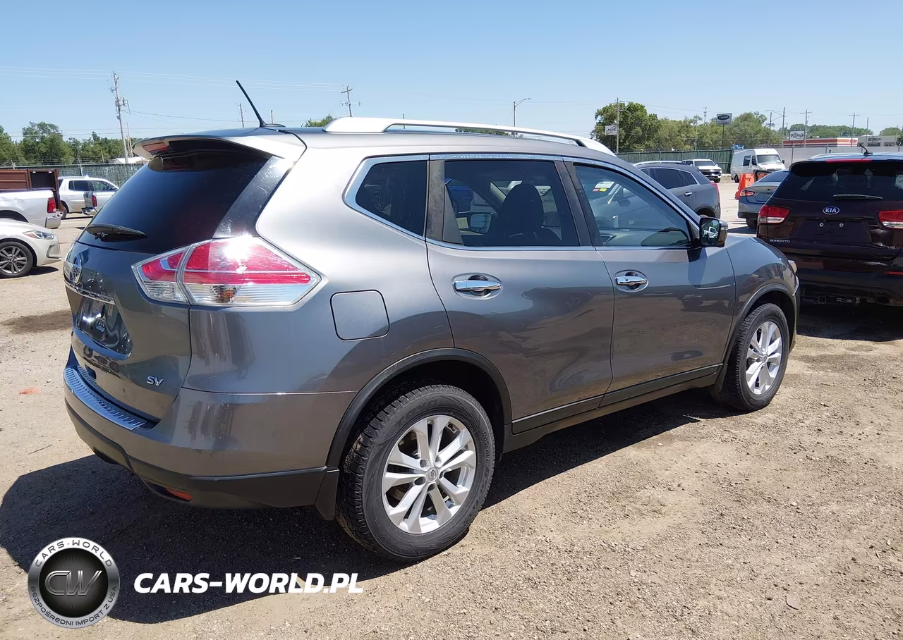 2016 Nissan Rogue Sv VIN:KNMAT2MT1GP713910 - 4
