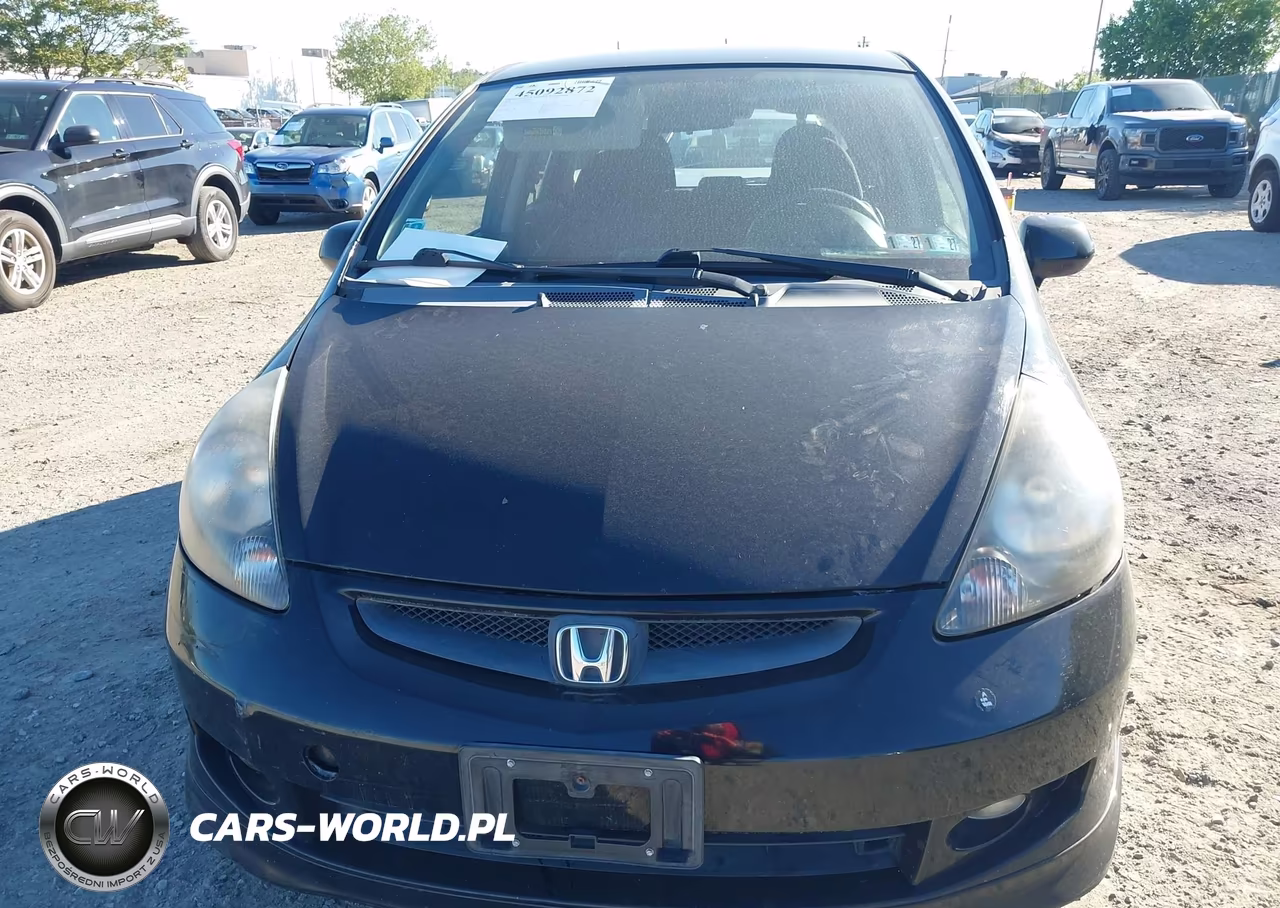 2008 Honda Fit Sport VIN:JHMGD38678S005367 - 6