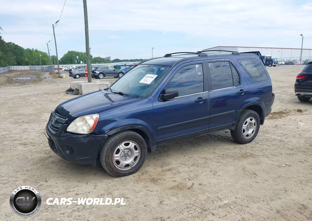 2005 Honda Cr-V Lx VIN:SHSRD68595U301821 - 2