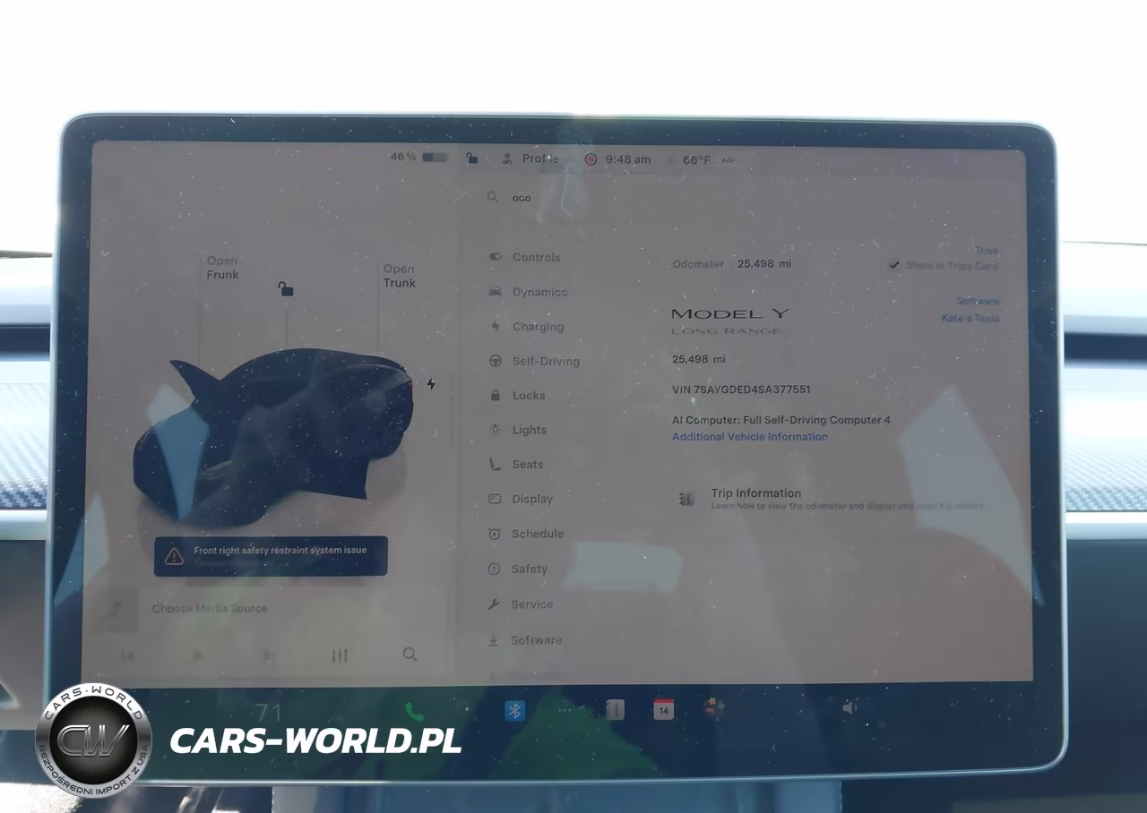 2025 Tesla Model Y Long Range Dual Motor Rear-Wheel Drive VIN:7SAYGDED4SA377551 - 7