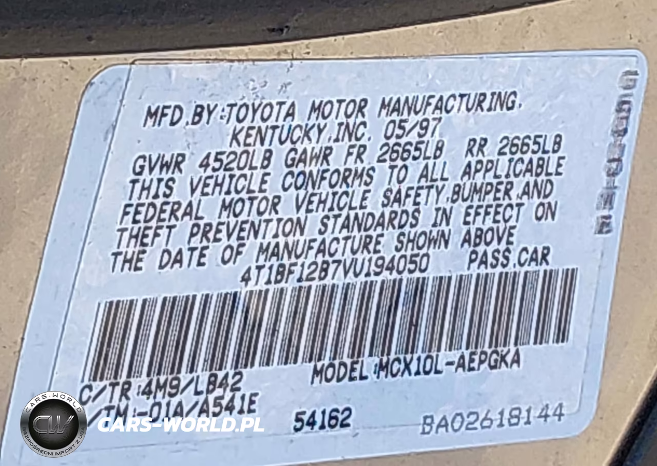 1997 Toyota Avalon Xls VIN:4T1BF12B7VU194050 - 9