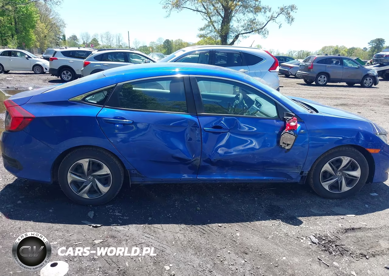2020 Honda Civic Lx VIN:2HGFC2F65LH597009 - 14