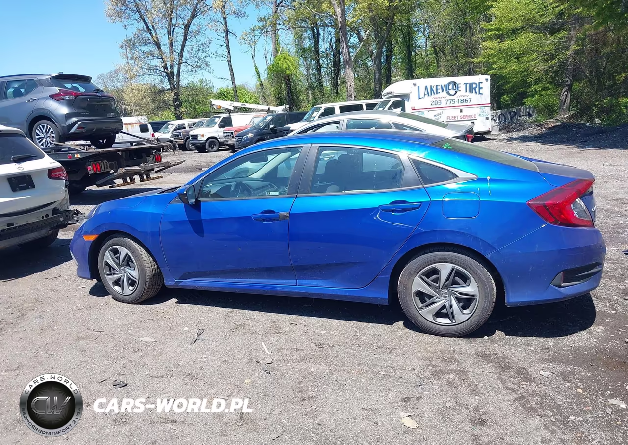 2020 Honda Civic Lx VIN:2HGFC2F65LH597009 - 15