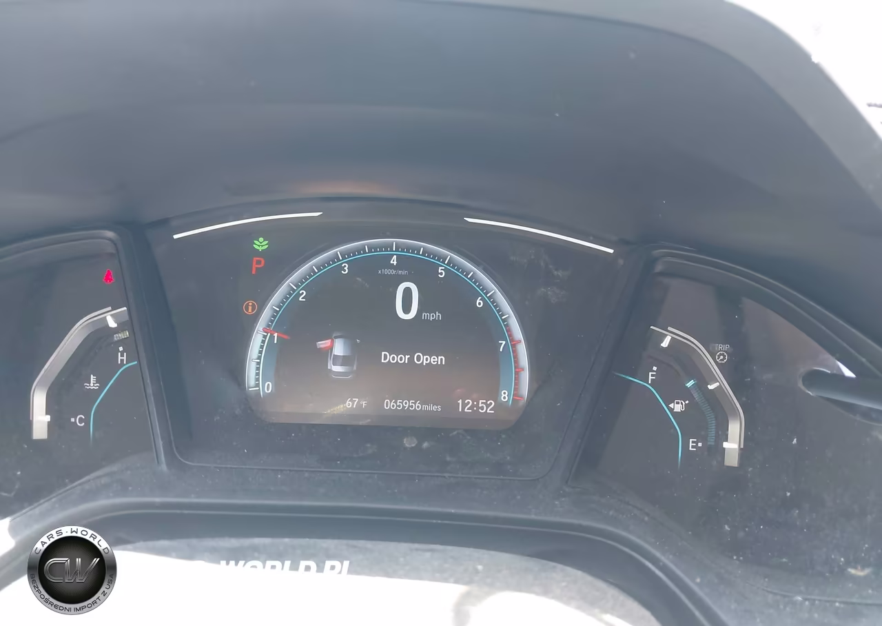 2020 Honda Civic Lx VIN:2HGFC2F65LH597009 - 7