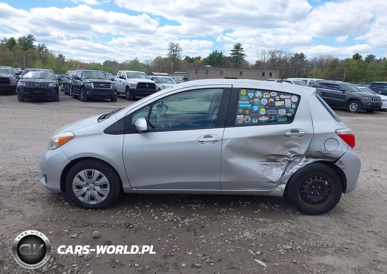 2012 Toyota Yaris Le VIN:JTDKTUD35CD510157 - 14