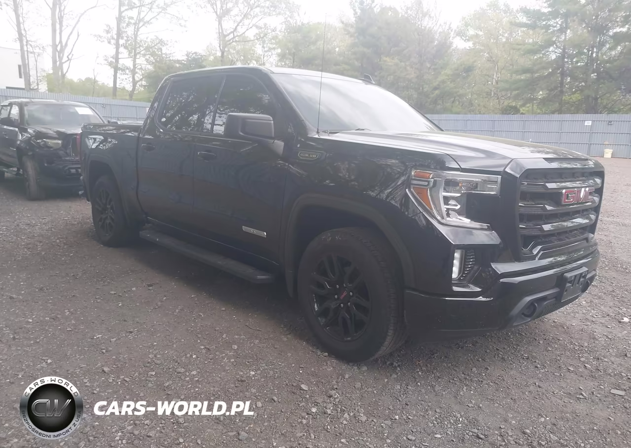 2021 GMC Sierra 1500 4Wd Short Box Elevation
