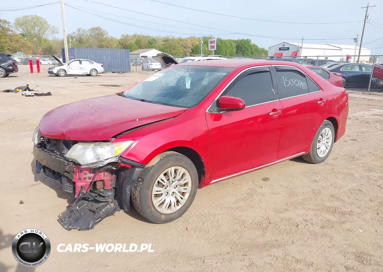 2012 Toyota Camry Le VIN:4T1BF1FK4CU569593 - 2