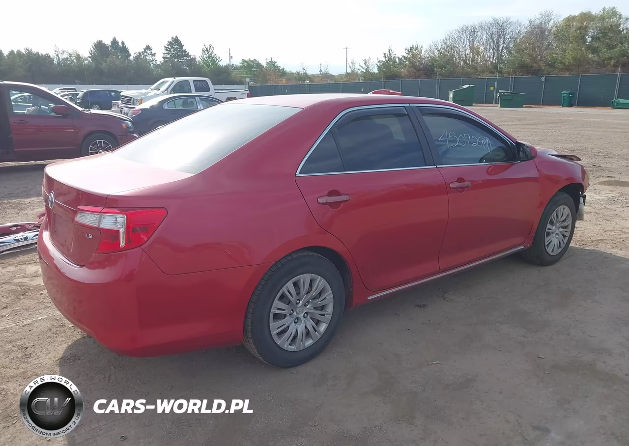 2012 Toyota Camry Le VIN:4T1BF1FK4CU569593 - 4
