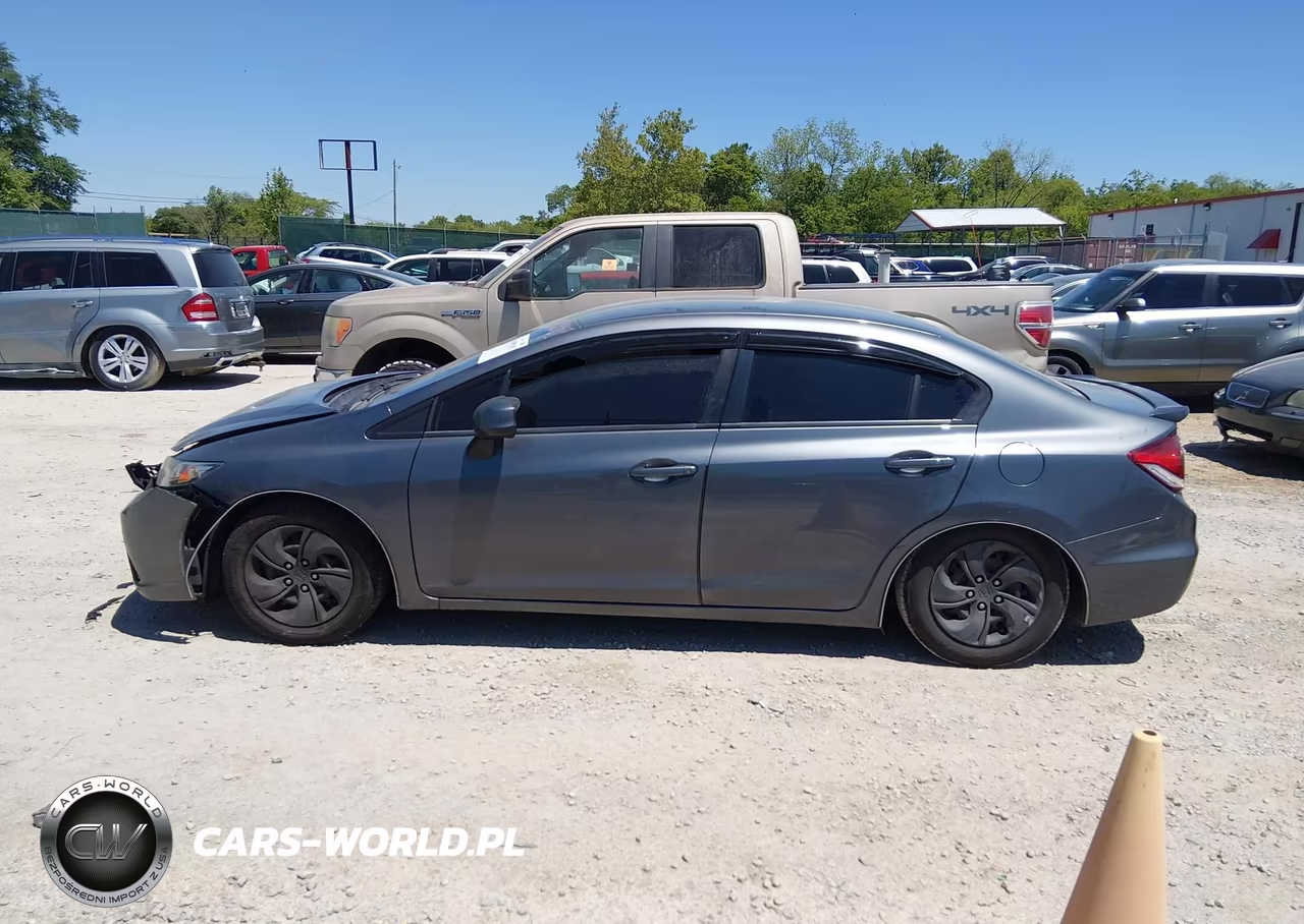 2013 Honda Civic Lx VIN:19XFB2F54DE216725 - 15
