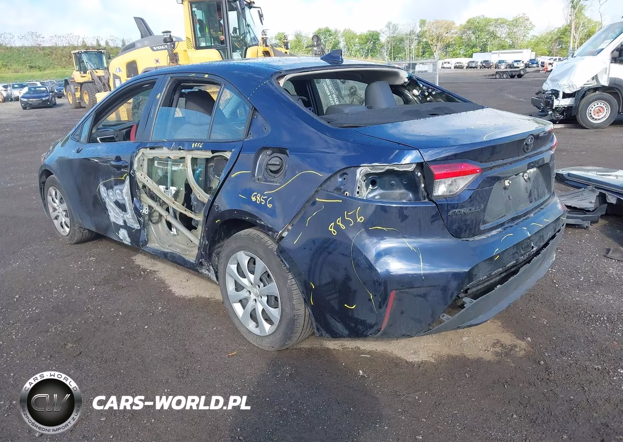 2020 Toyota Corolla Le VIN:5YFEPRAEXLP068428 - 3