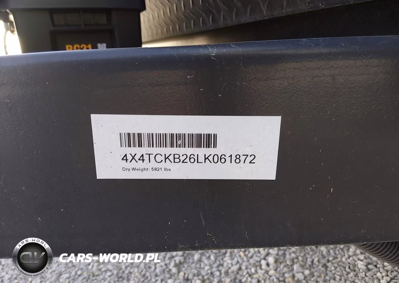 2020 Cherokee Other VIN:4X4TCKB26LK061872 - 9