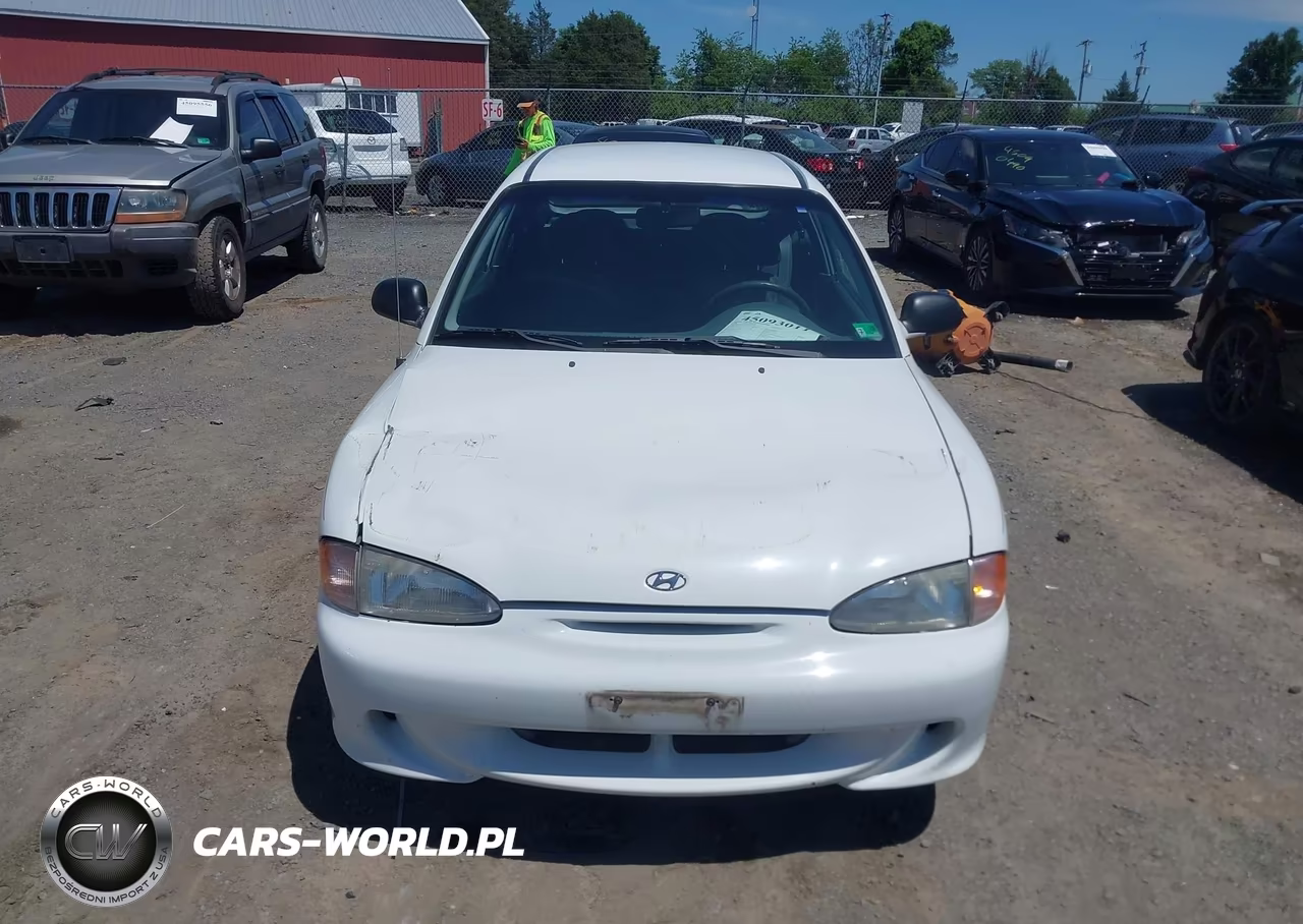 1996 Hyundai Accent L VIN:KMHVD14N7TU153702 - 12