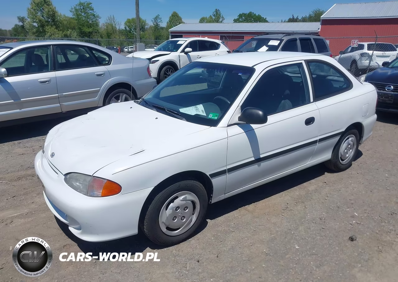 1996 Hyundai Accent L VIN:KMHVD14N7TU153702 - 2
