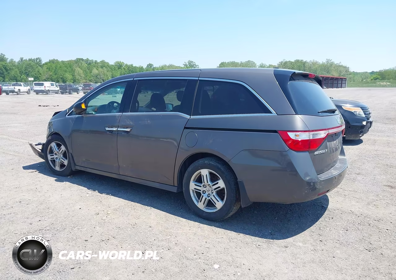 2012 Honda Odyssey Touring-Touring Elite VIN:5FNRL5H91CB036252 - 3