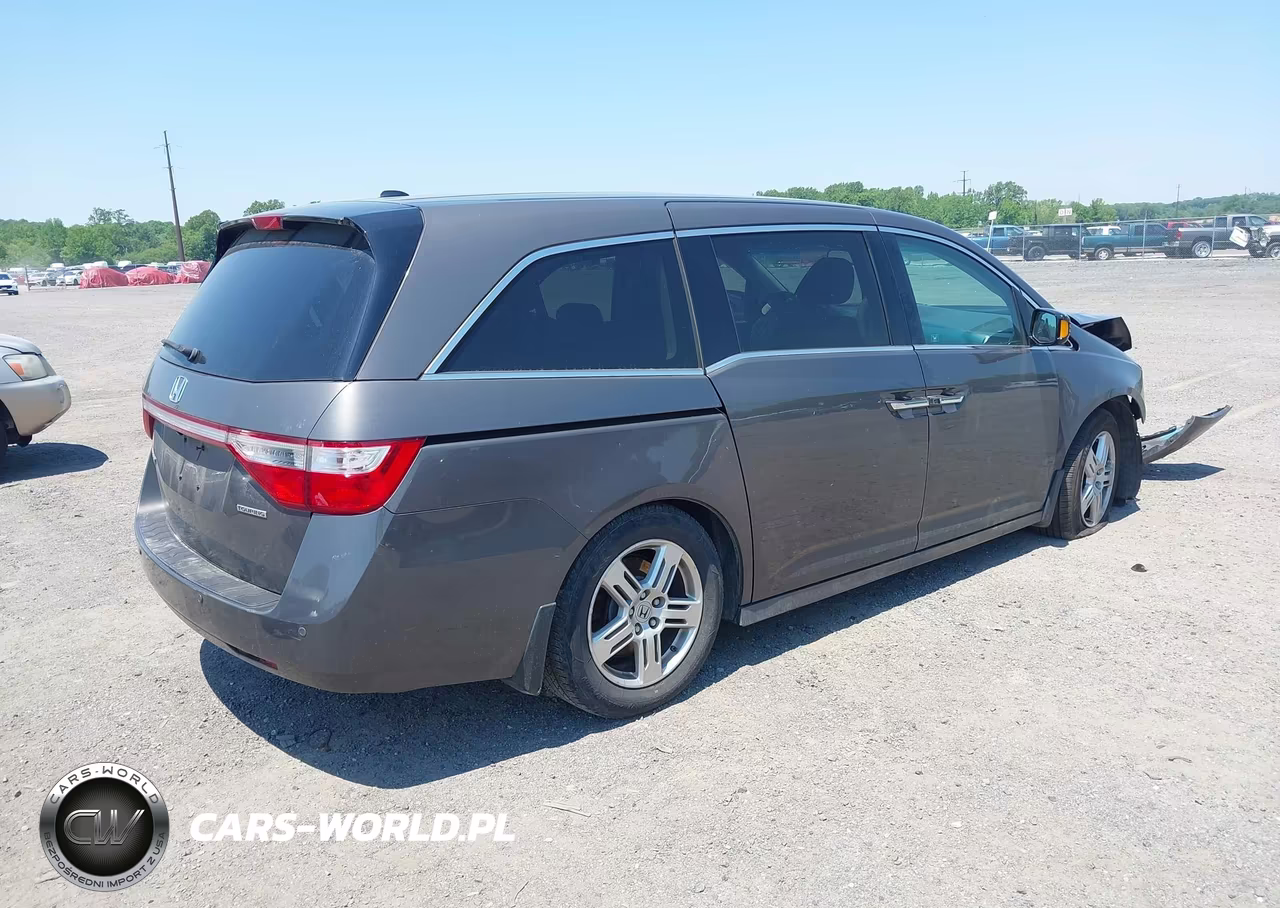 2012 Honda Odyssey Touring-Touring Elite VIN:5FNRL5H91CB036252 - 4