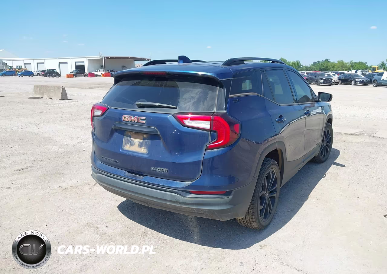 2022 GMC Terrain Fwd Slt VIN:3GKALPEV1NL292944 - 4