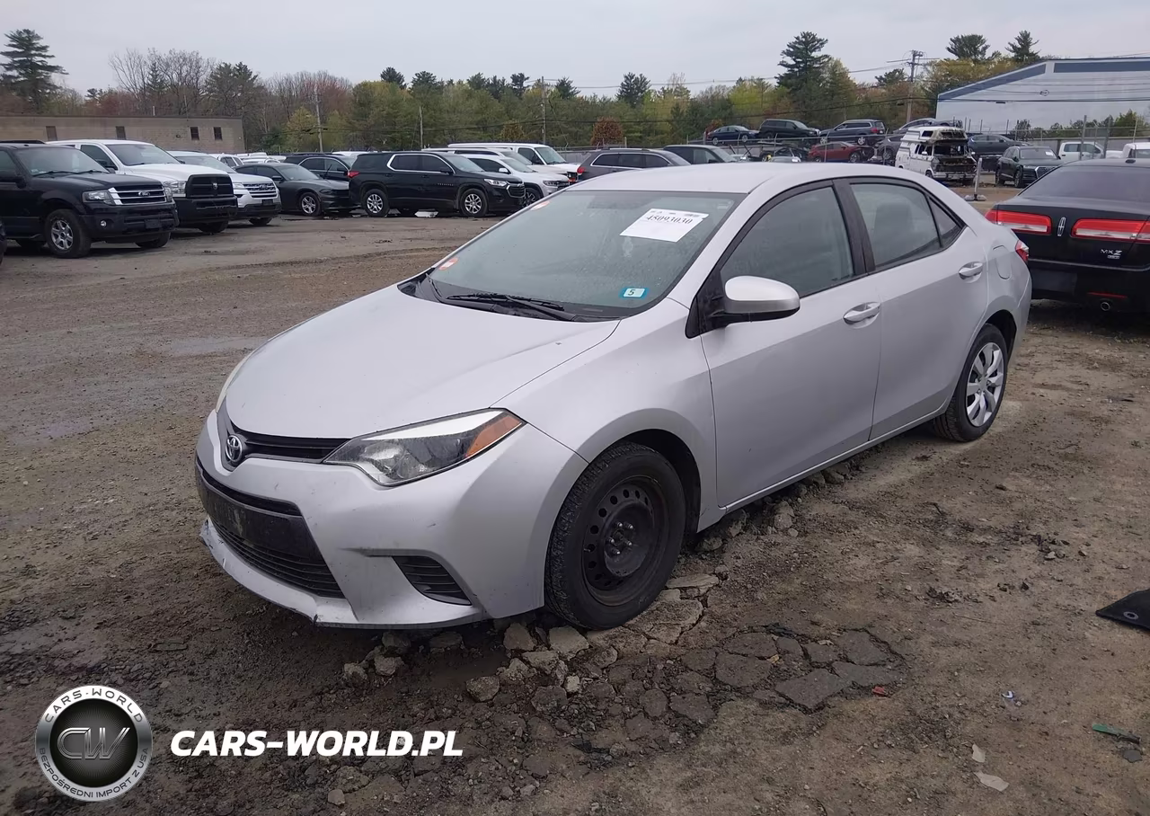2015 Toyota Corolla Le VIN:2T1BURHE5FC443535 - 2