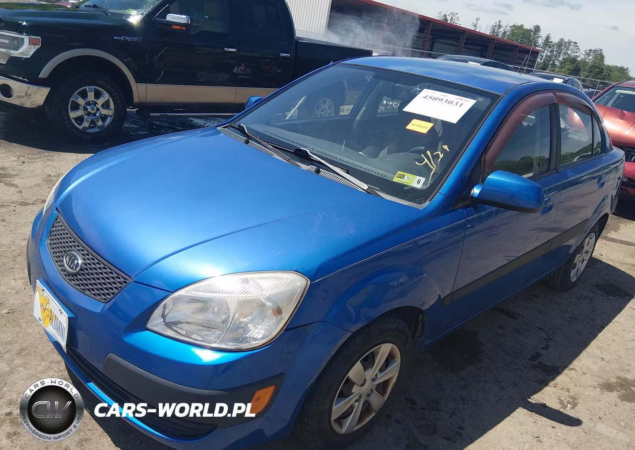 2009 Kia Rio Lx VIN:KNADE223196491658 - 2