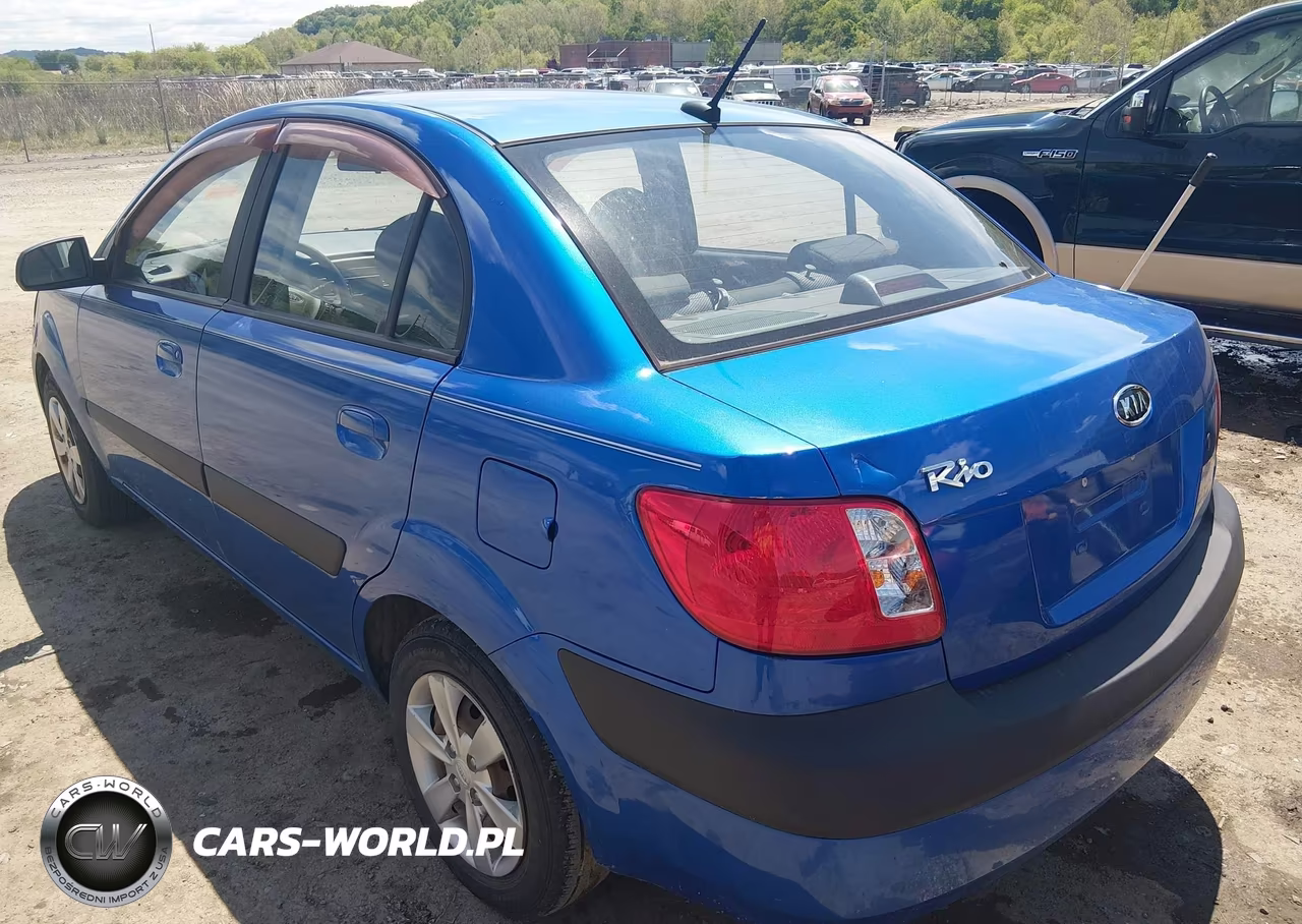 2009 Kia Rio Lx VIN:KNADE223196491658 - 3