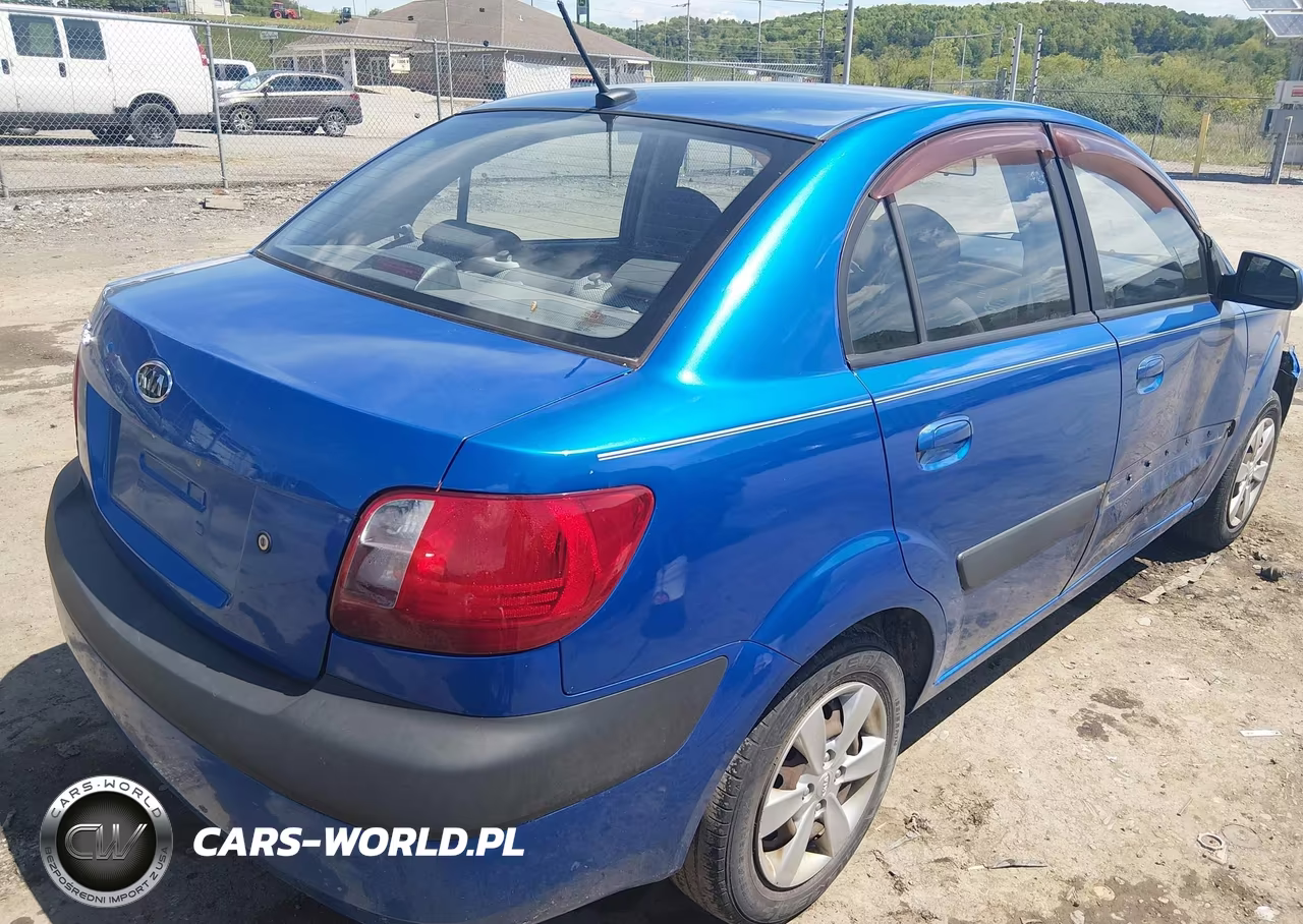 2009 Kia Rio Lx VIN:KNADE223196491658 - 4
