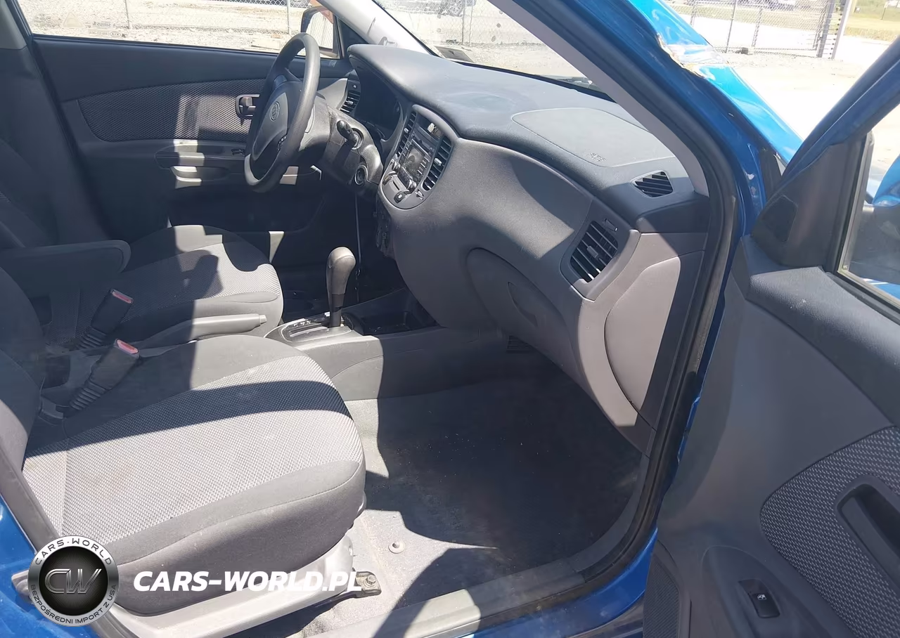 2009 Kia Rio Lx VIN:KNADE223196491658 - 5