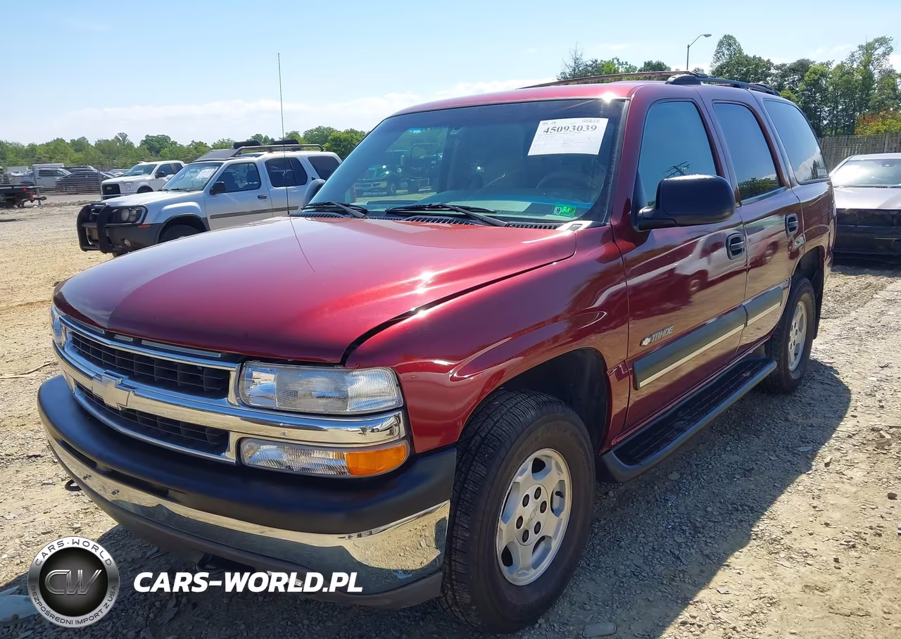 2003 Chevrolet Tahoe Ls VIN:1GNEK13Z93J240928 - 2