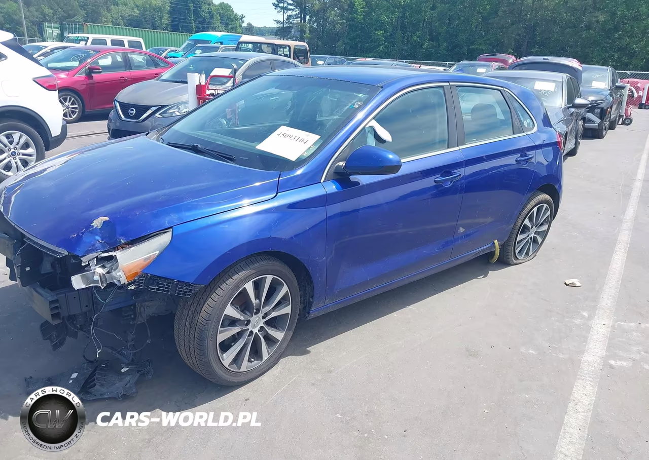 2019 Hyundai Elantra Gt VIN:KMHH35LE4KU095149 - 2