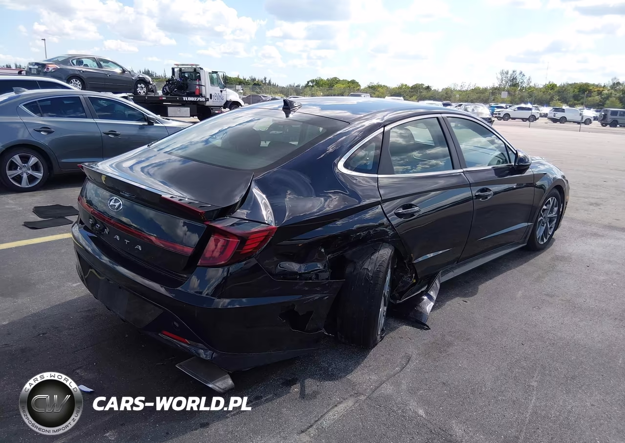 2023 Hyundai Sonata Sel VIN:KMHL64JA5PA281710 - 4