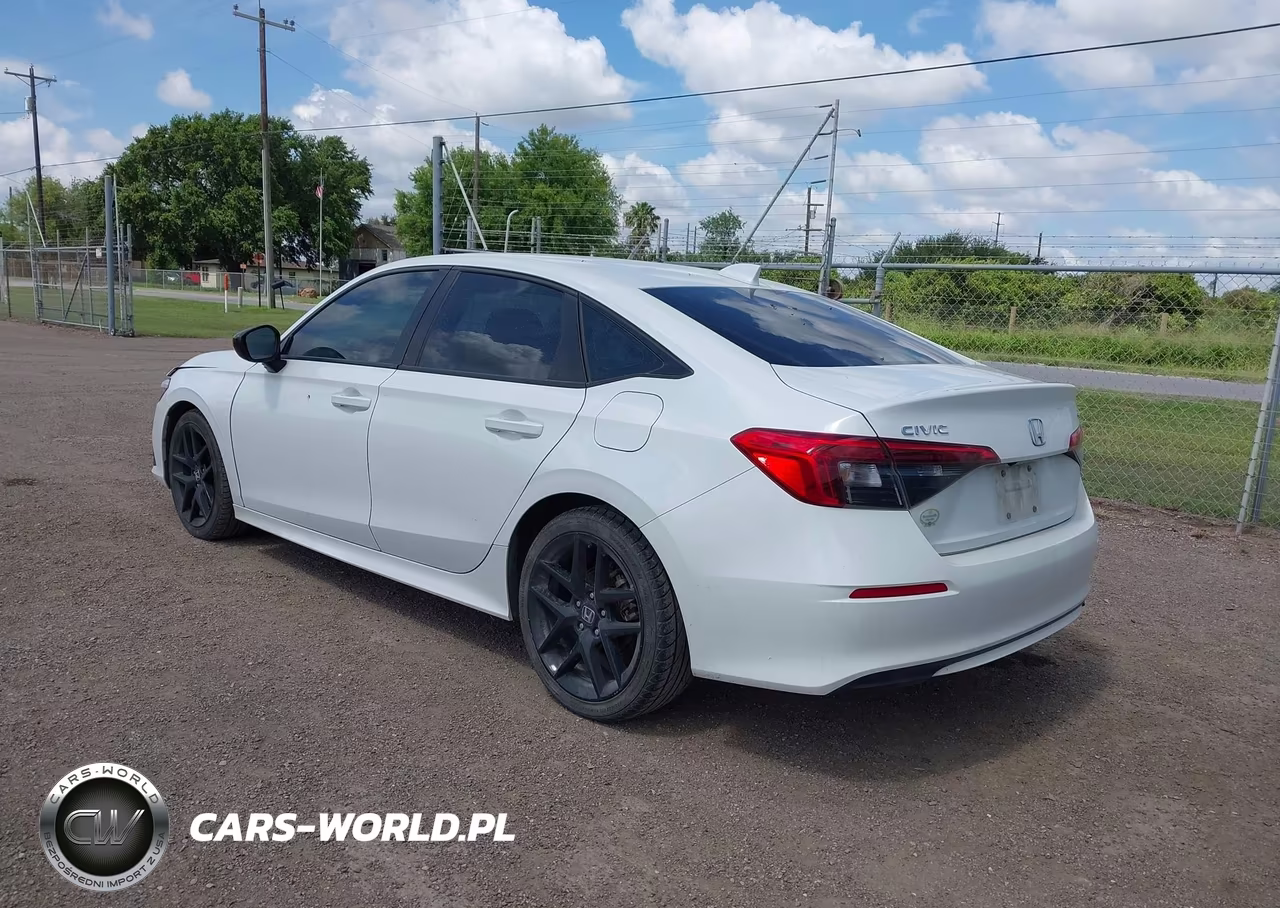 2022 Honda Civic Sport VIN:2HGFE2F55NH564788 - 3