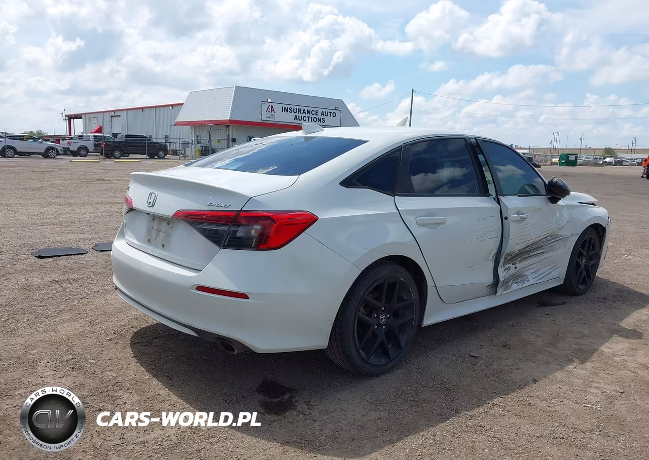 2022 Honda Civic Sport VIN:2HGFE2F55NH564788 - 4