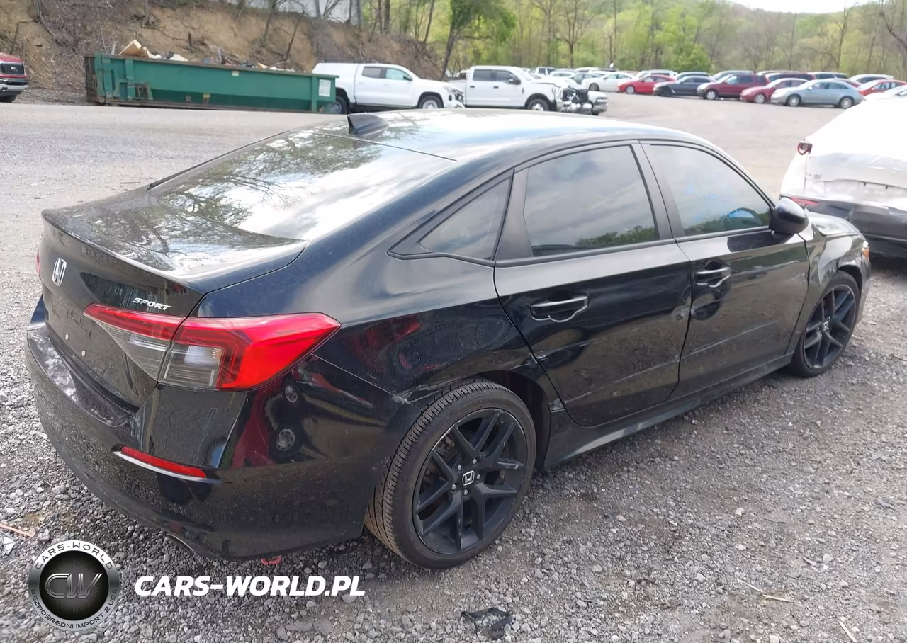 2022 Honda Civic Sport VIN:2HGFE2F57NH560760 - 4