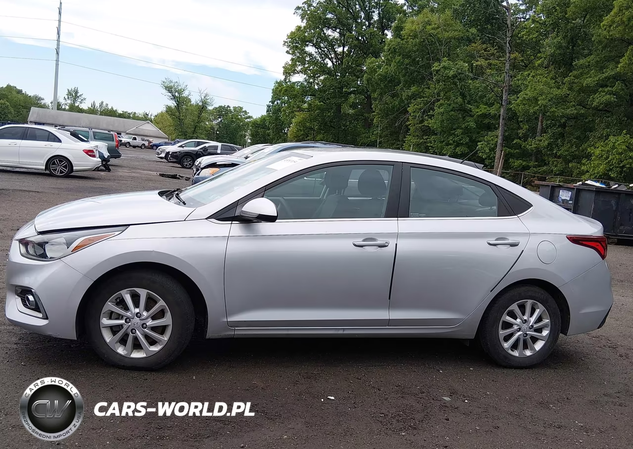 2021 Hyundai Accent Sel VIN:3KPC24A6XME152091 - 13