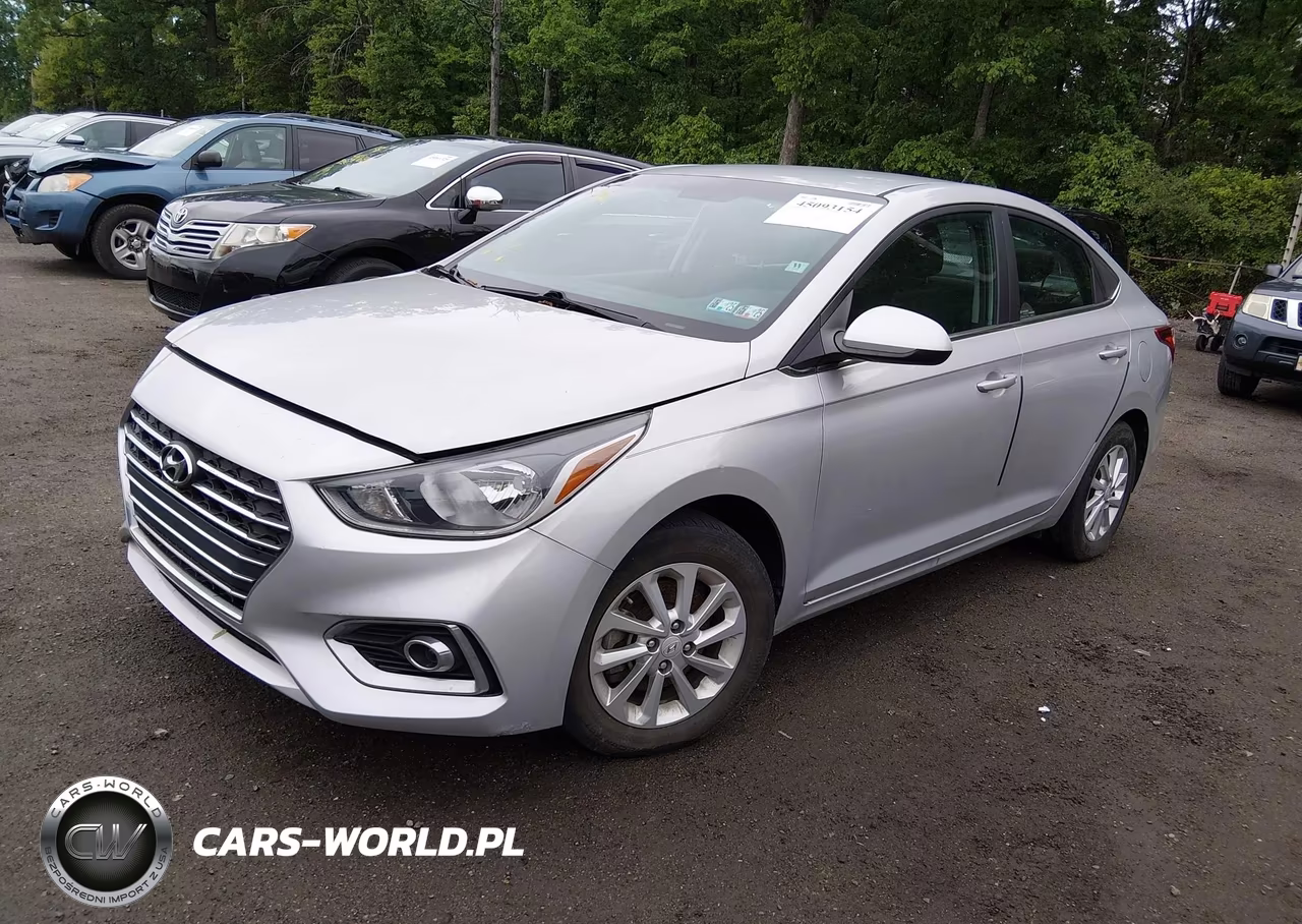 2021 Hyundai Accent Sel VIN:3KPC24A6XME152091 - 2