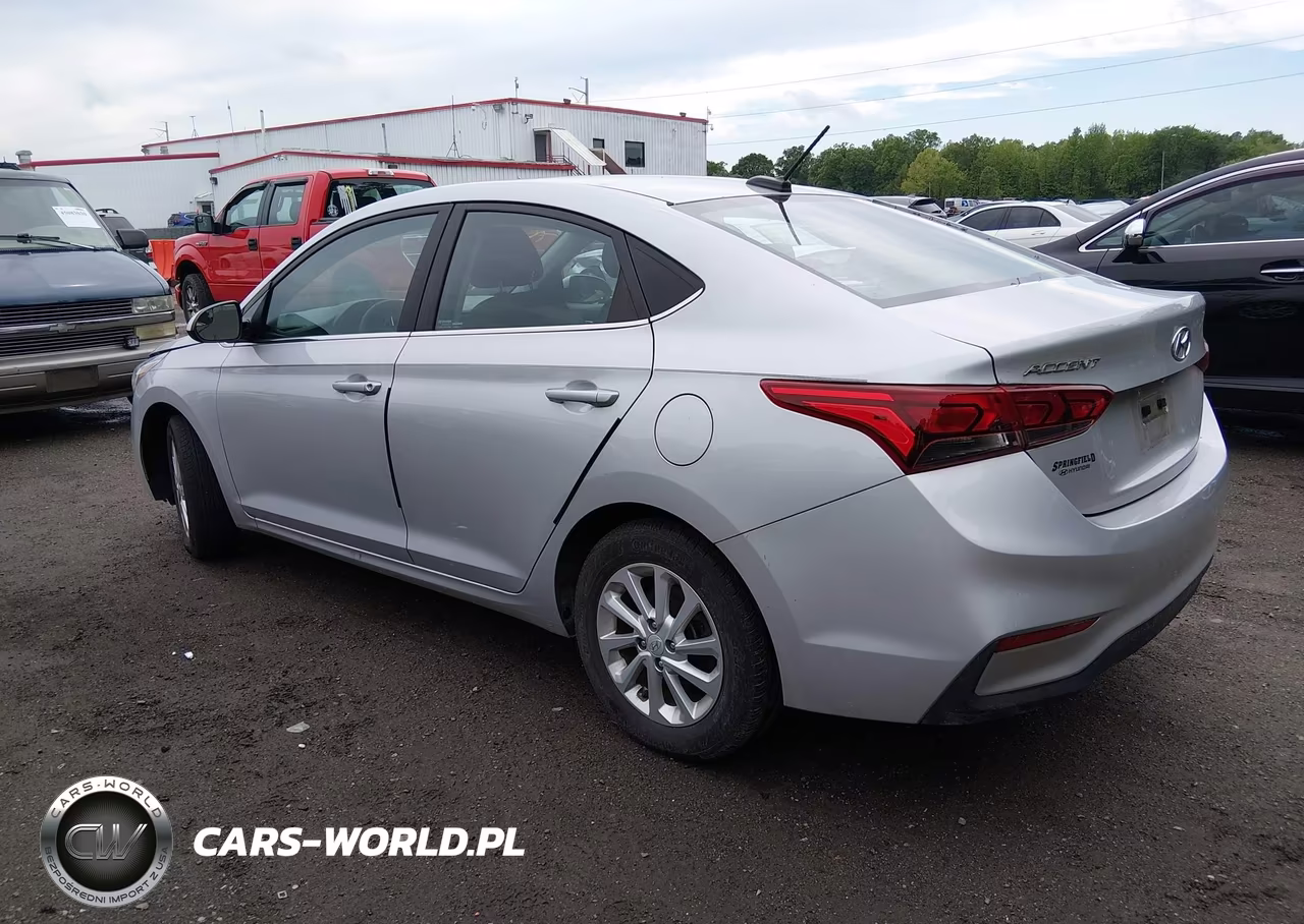 2021 Hyundai Accent Sel VIN:3KPC24A6XME152091 - 3
