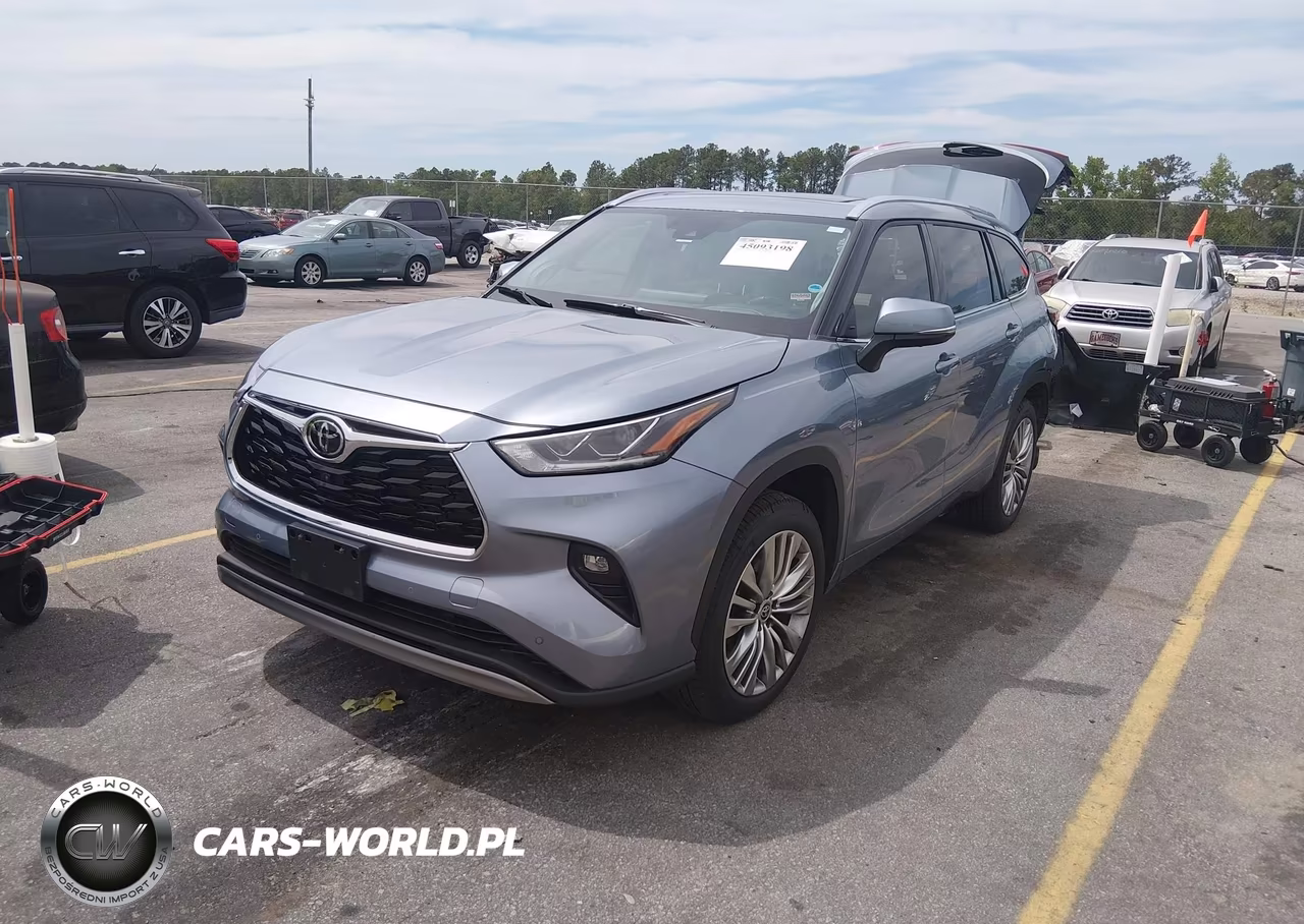 2022 Toyota Highlander Platinum VIN:5TDFZRAH5NS108854 - 2