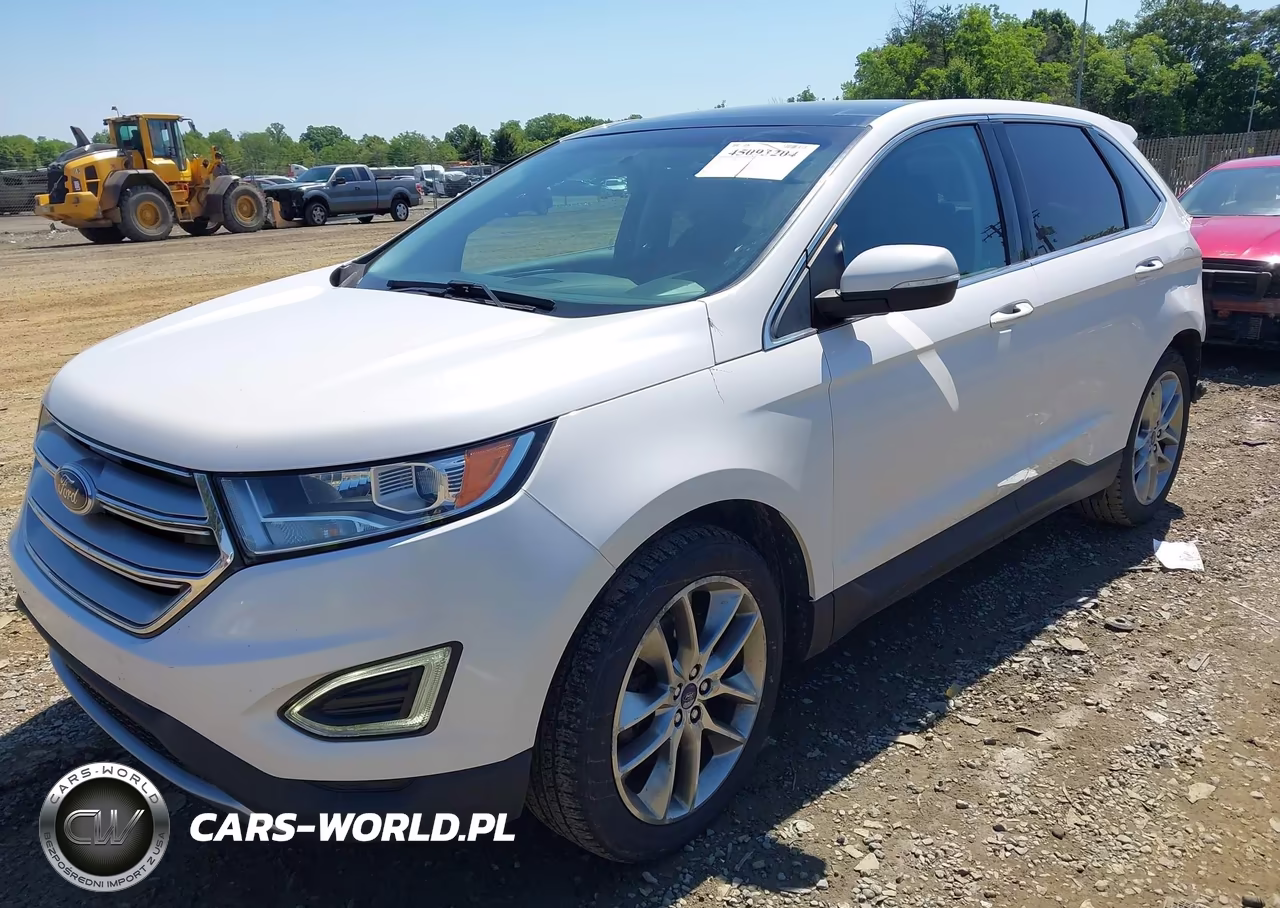 2015 Ford Edge Titanium VIN:2FMTK4K92FBB49992 - 2