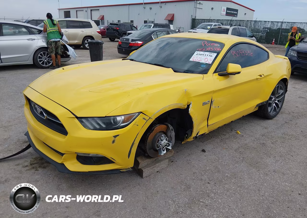 2015 Ford Mustang Gt Premium VIN:1FA6P8CF1F5400316 - 2