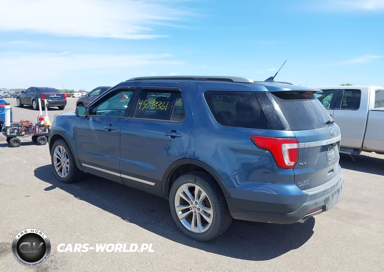 2018 Ford Explorer Xlt VIN:1FM5K8D83JGB81761 - 3