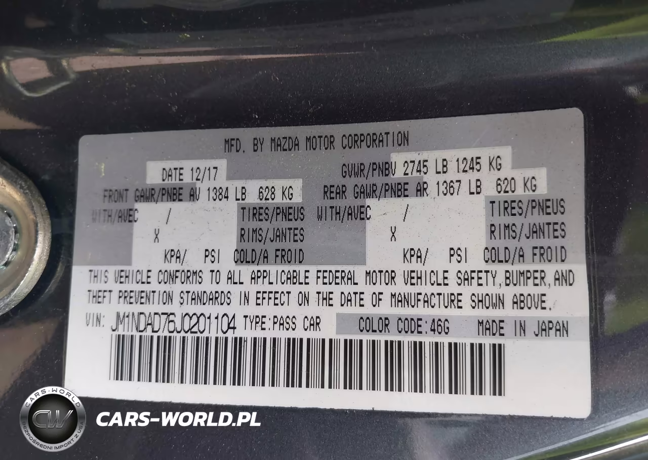 2018 Mazda Mx-5 Miata Grand Touring VIN:JM1NDAD76J0201104 - 9