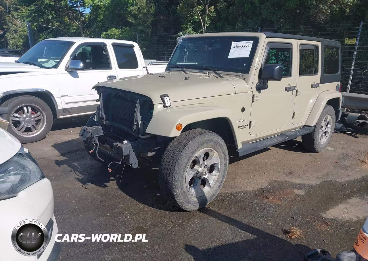2017 Jeep Wrangler Unlimited Sahara 4X4 VIN:1C4HJWEG5HL694056 - 2