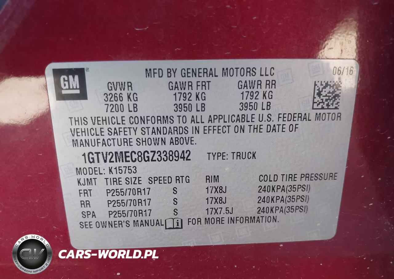 2016 GMC Sierra 1500 Sle VIN:1GTV2MEC8GZ338942 - 9
