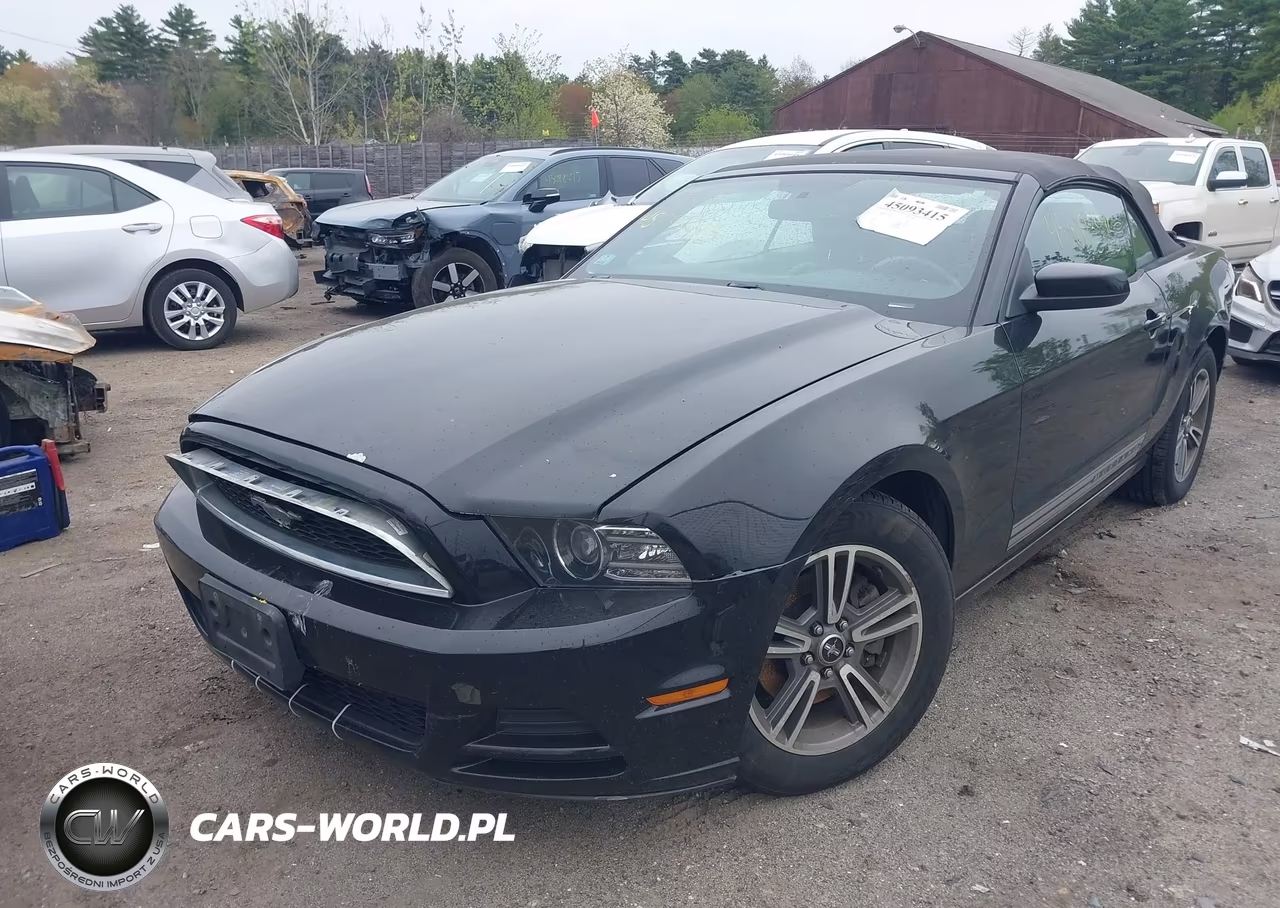 2013 Ford Mustang V6 Premium VIN:1ZVBP8EM8D5213993 - 2