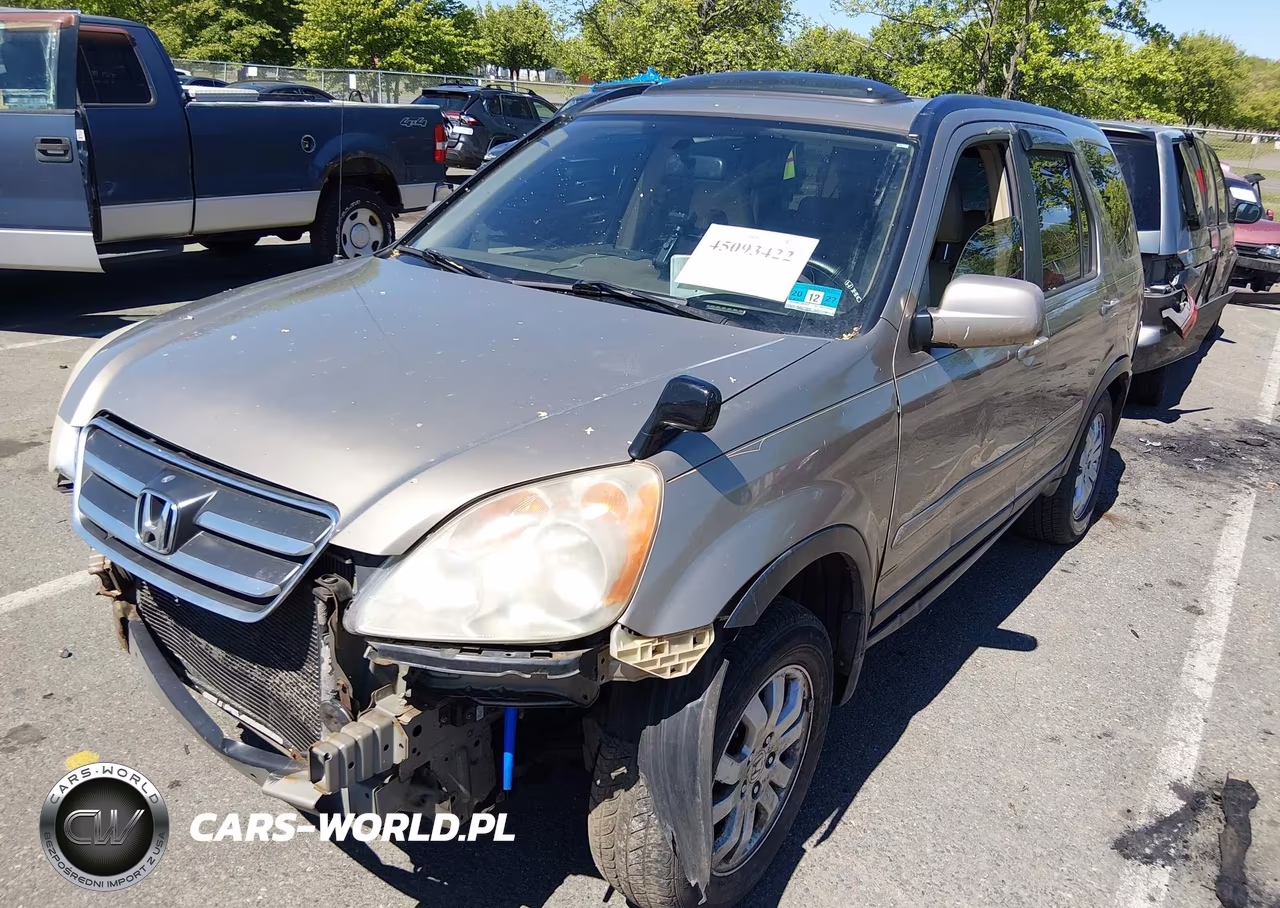 2005 Honda Cr-V Se VIN:JHLRD78905C020054 - 2