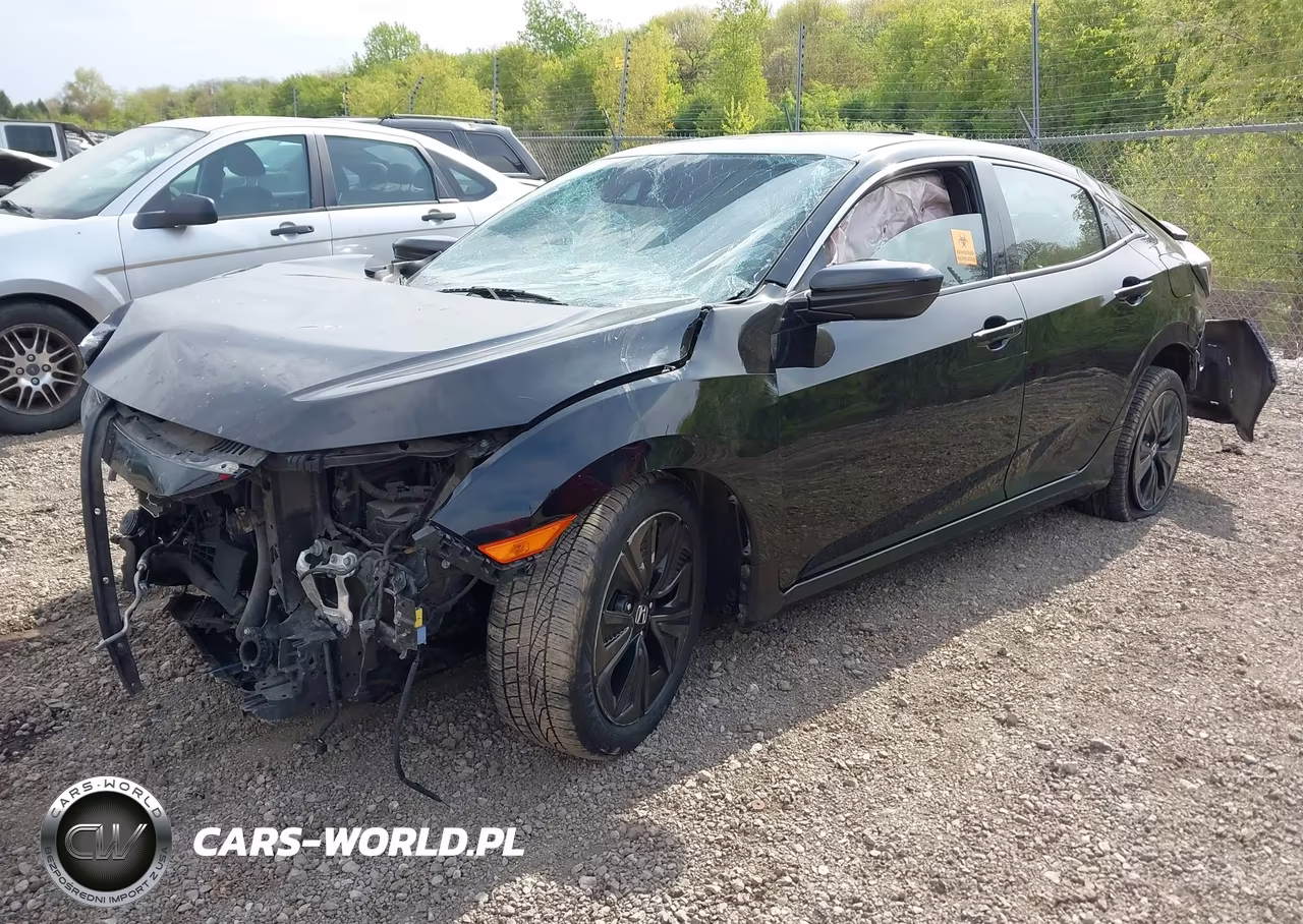 2019 Honda Civic Ex VIN:SHHFK7H69KU220343 - 2