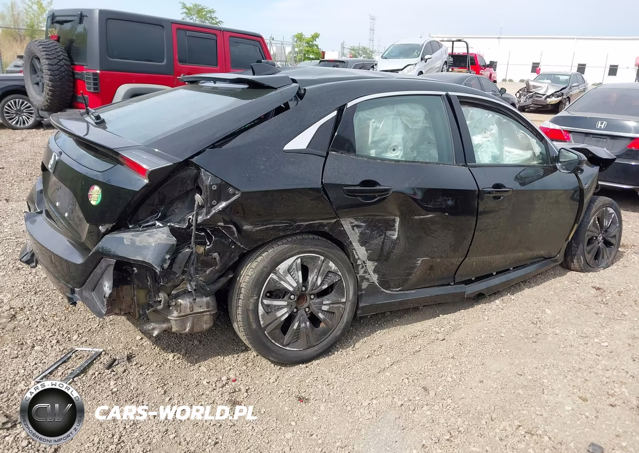 2019 Honda Civic Ex VIN:SHHFK7H69KU220343 - 4