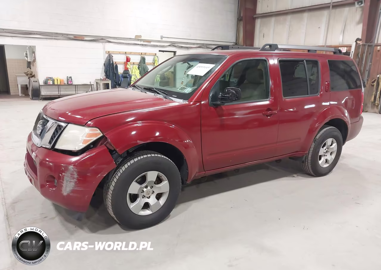 2008 Nissan Pathfinder S VIN:5N1AR18B88C657978 - 2