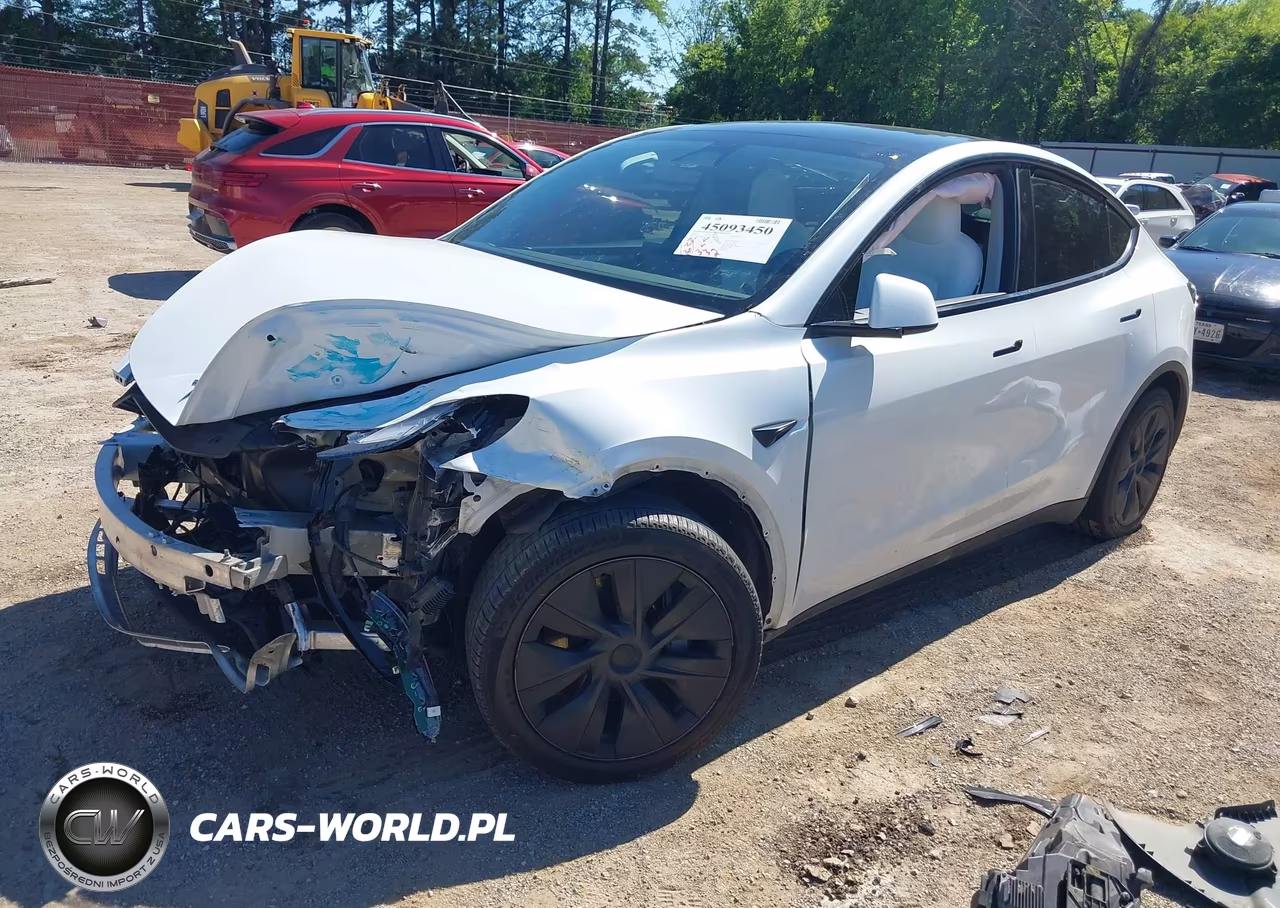 2024 Tesla Model Y Long Range Single Motor Rear-Wheel Drive-Rwd VIN:7SAYGDED4RA334418 - 2